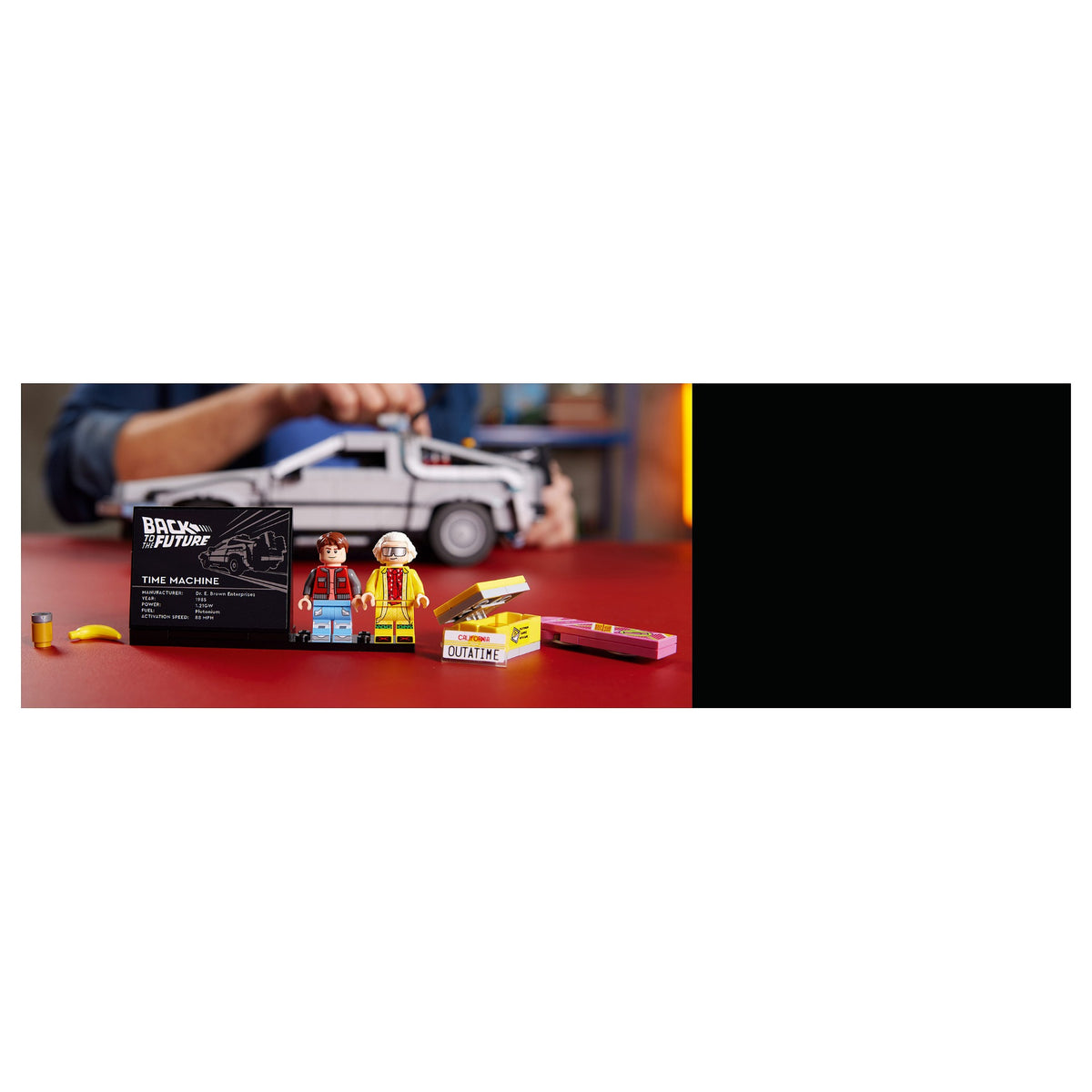 LEGO Creator Expert DeLorean DMC-12 DMC12 Die Zeitmaschine aus Zurück in die Zukunft (10300 )