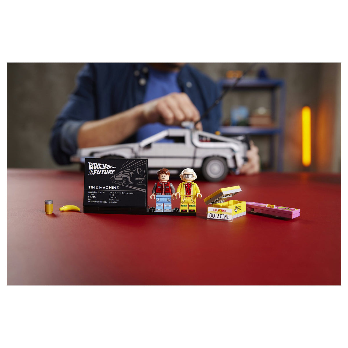 LEGO Creator Expert DeLorean DMC-12 DMC12 Die Zeitmaschine aus Zurück in die Zukunft (10300 )