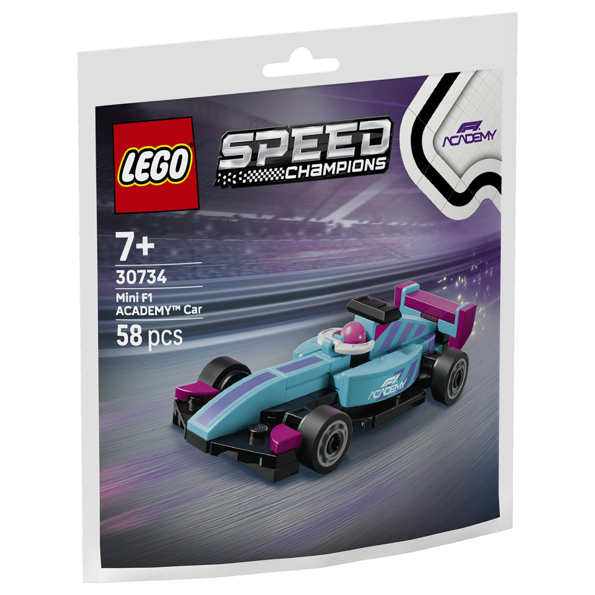LEGO 30734 Speed Champions F1 ACADEMY Mini-Auto (Polybag)