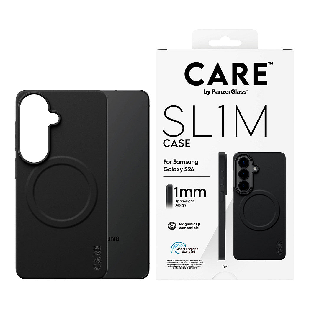 PanzerGlass CARE SL1M Case Schwarz Samsung Galaxy S26