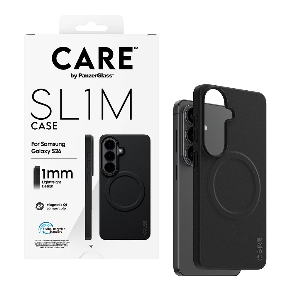 PanzerGlass CARE SL1M Case Schwarz Samsung Galaxy S26