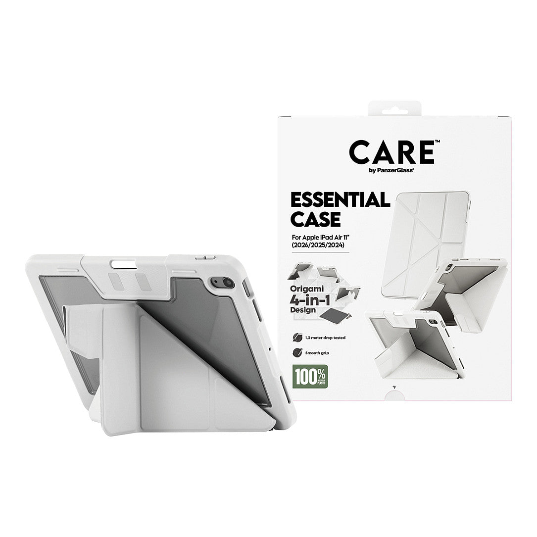 PanzerGlass CARE TPU Essential Case light grey iPad Air 11" (2024-2025)