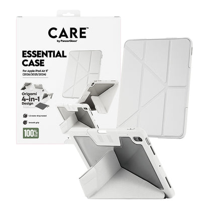 PanzerGlass CARE TPU Essential Case light grey iPad Air 11" (2024-2025)