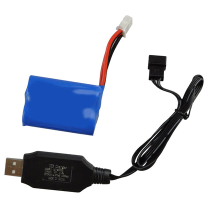 Amewi Blue Barracuda V2 - Boot - 8 Jahr(e) - 1100 mAh - 411 g