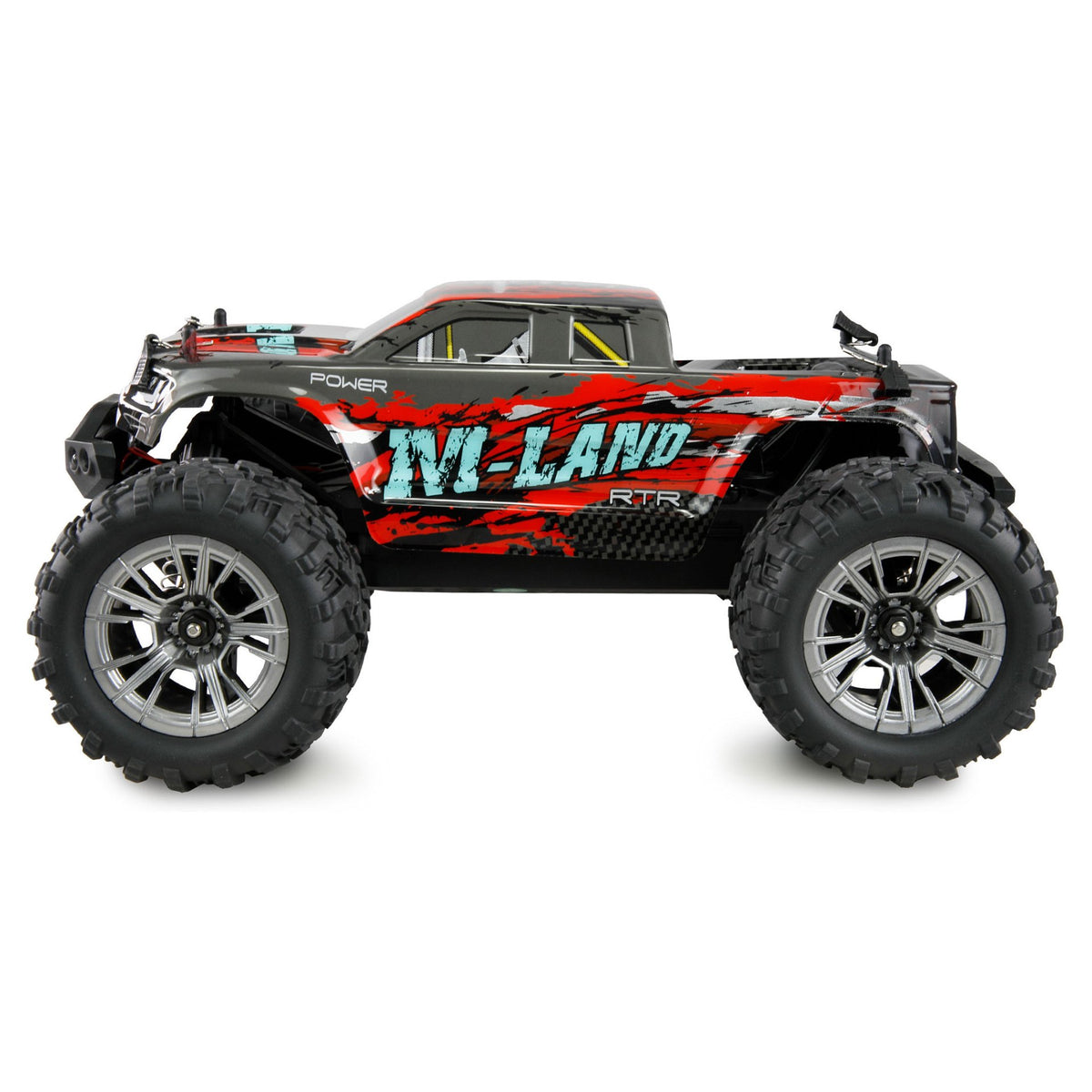 Amewi M-Land Monstertruck 48km/h 4WD 1:16 RTR rot