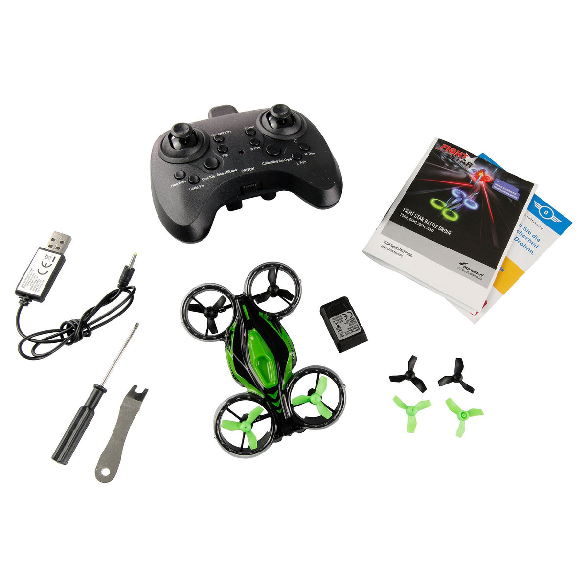 Amewi FightStar Battle Drone RTF grün