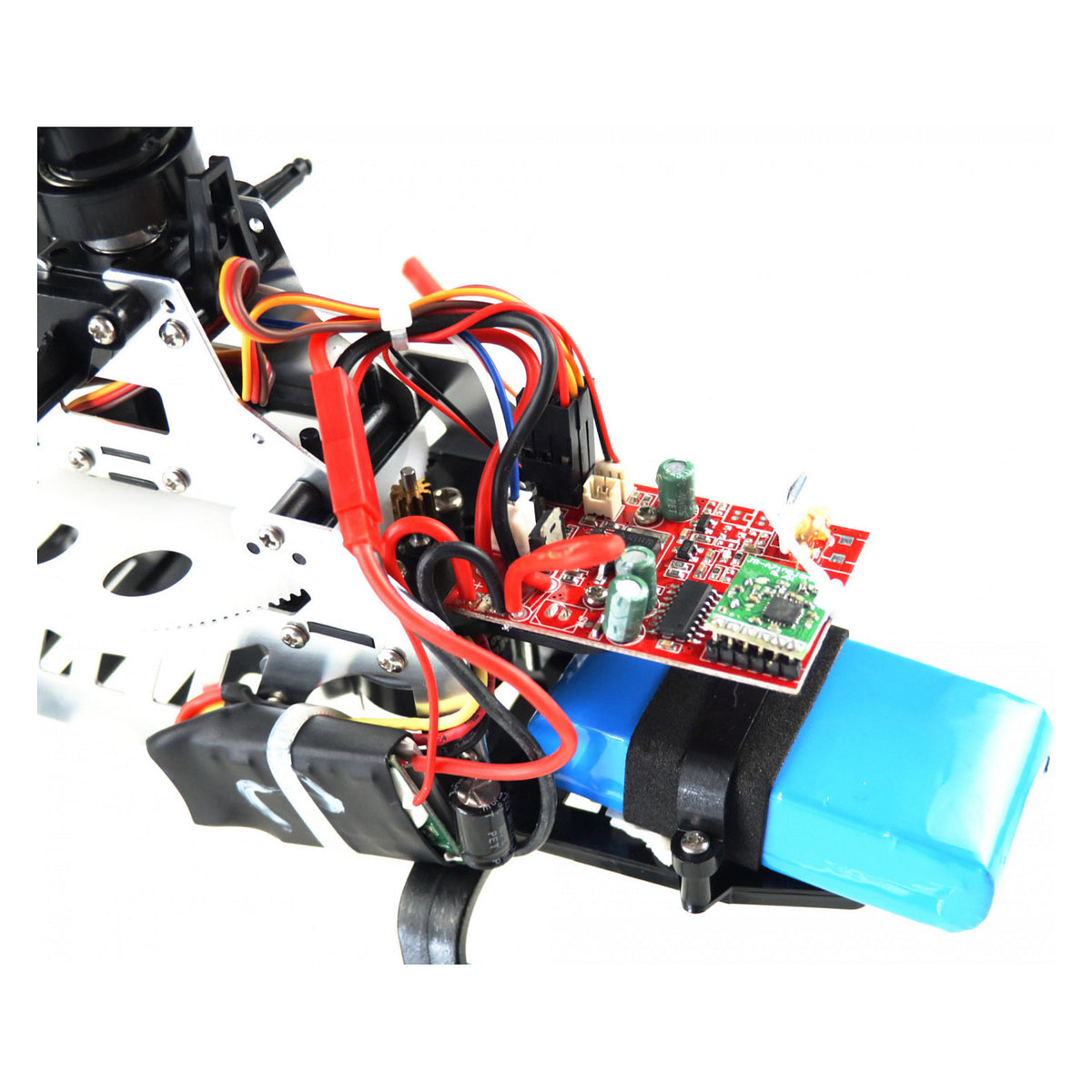 Amewi RC Helikopter Buzzard Pro XL V2 Li-Po Akku 1500mAh/14+