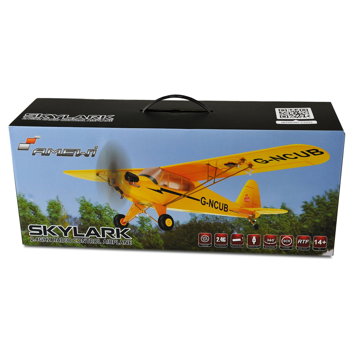 Amewi RC Flugzeug Skylark Li-Po Akku 500mAh/14+