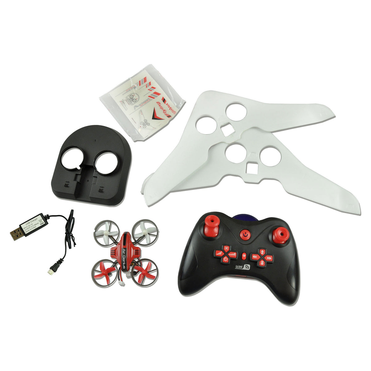 Amewi DRE Drohne Air Genius 3in1 rot /8+
