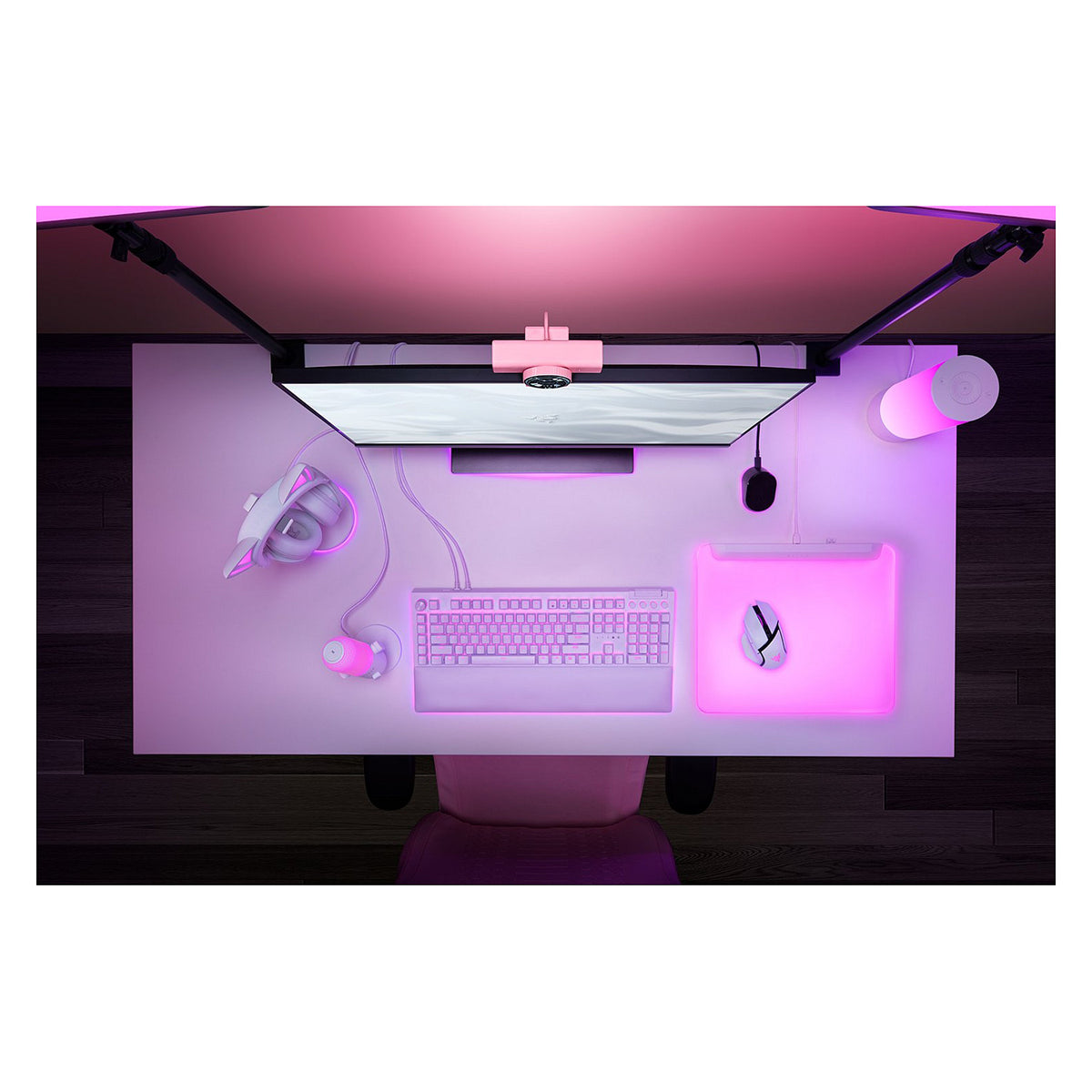Razer Kamera Kiyo V2 X 1080p quartz rosa