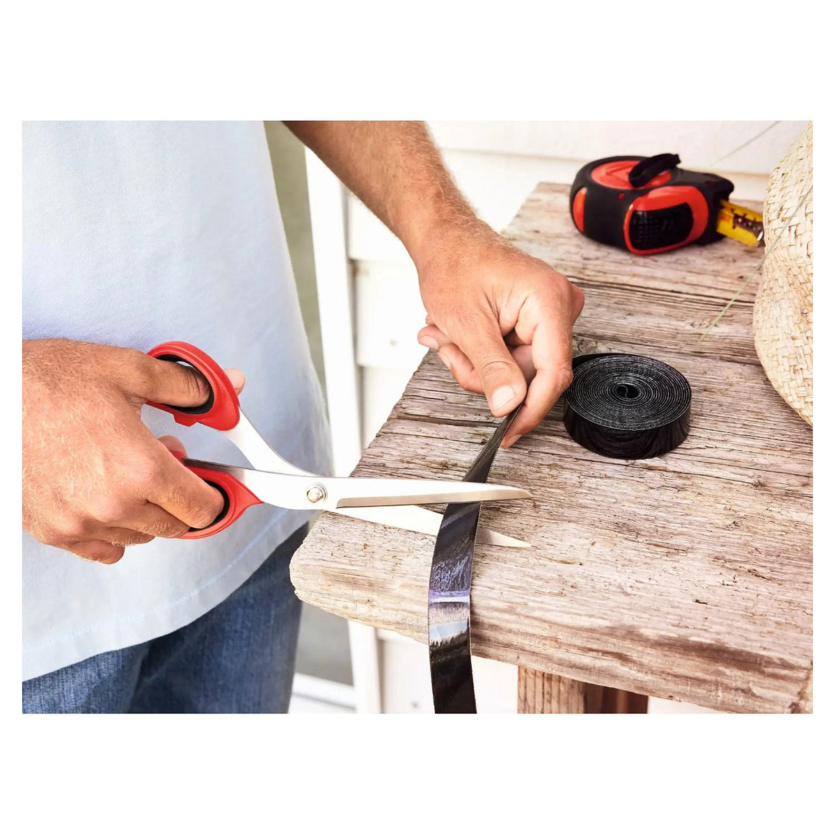 tesa Fliegengitter Insect Stop Magnetvorhang anthrazit 1,0 x 2,2 m