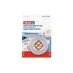 Tesa Doppels.Klebeb. 10m x 12mm transparent 64621