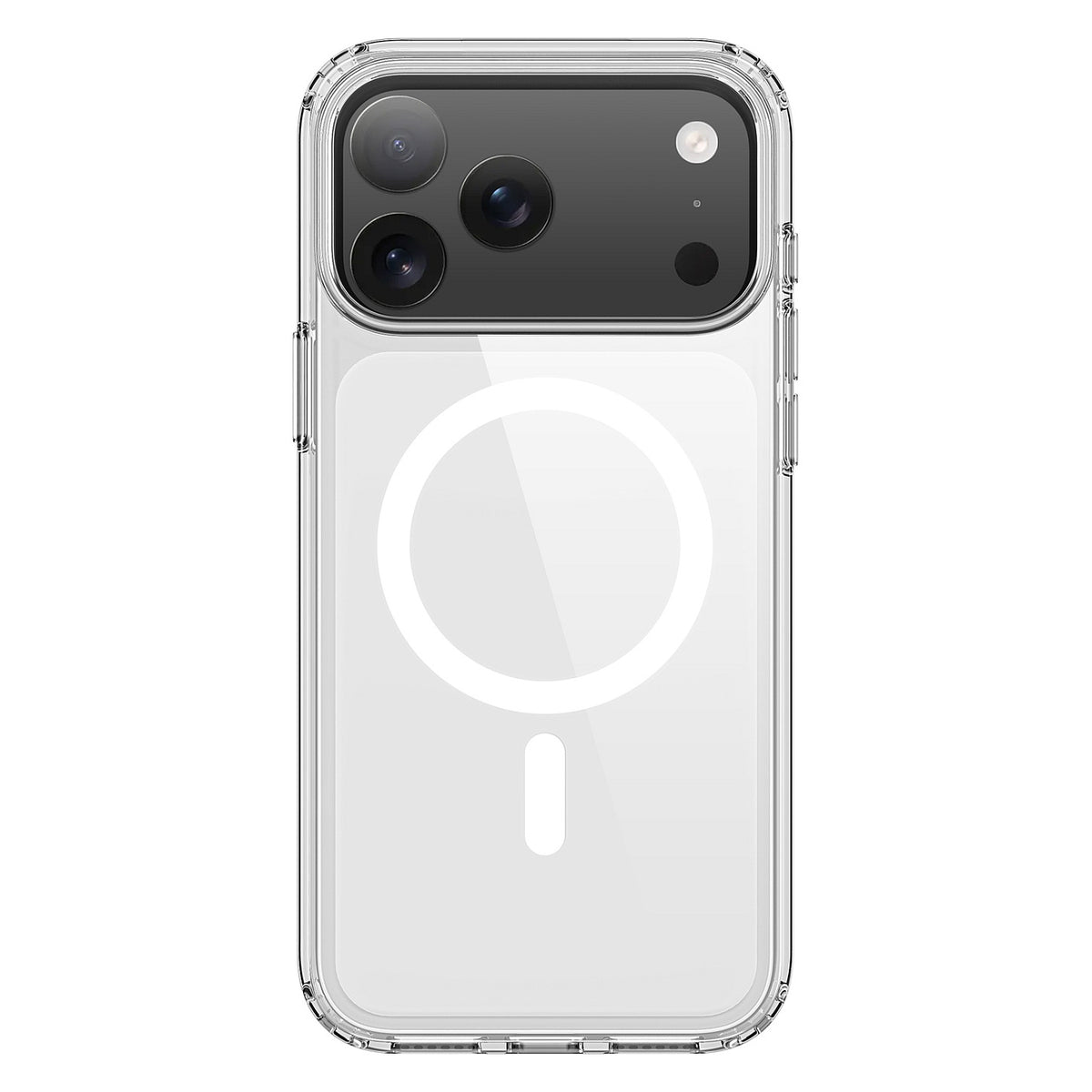 Nevox StyleShell SHOCKFlex (transparent, iPhone 17 Pro, kompatibel mit MagSafe)