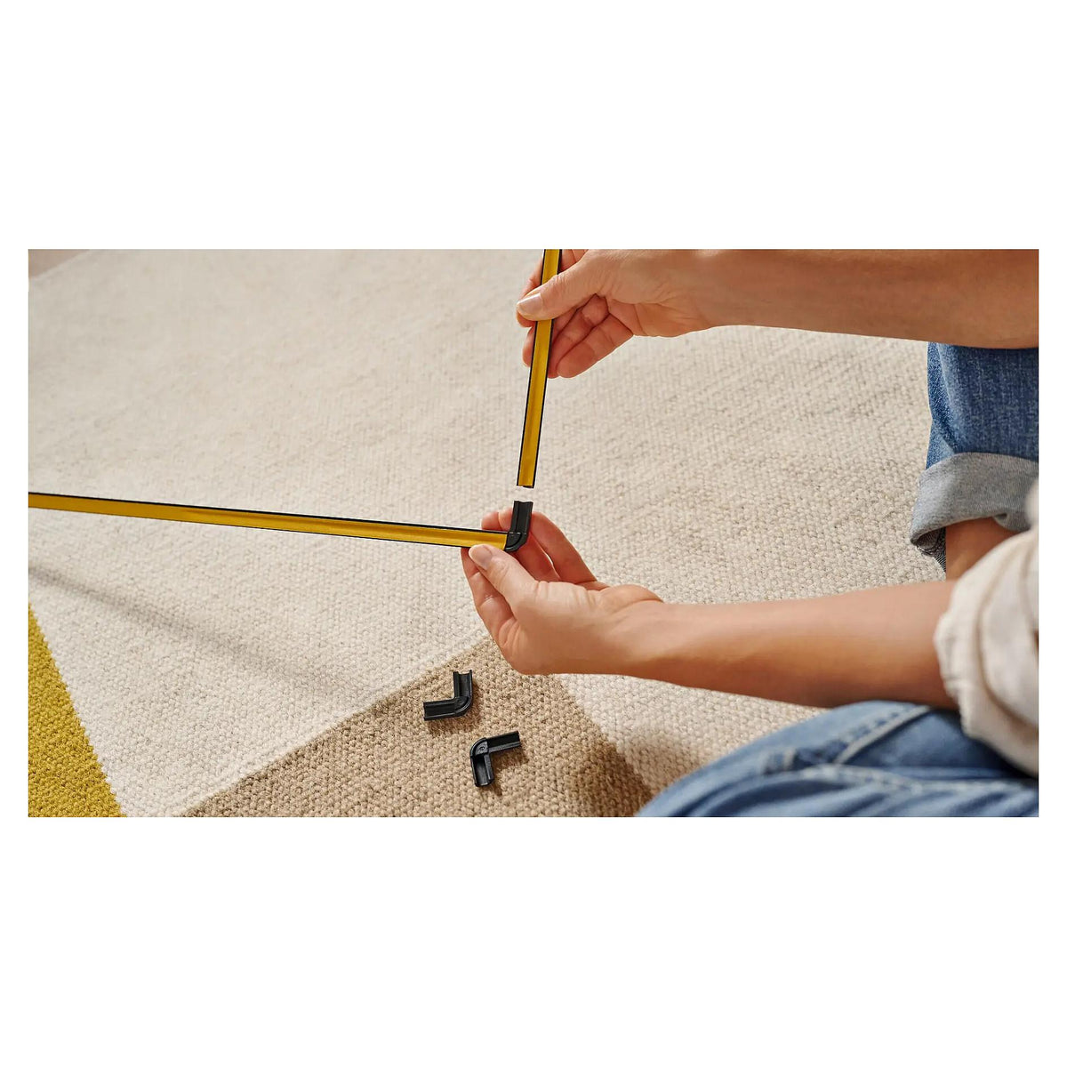 tesa Fliegengitter Insect Stop Clip On anthrazit 1,0 x 1,2 m