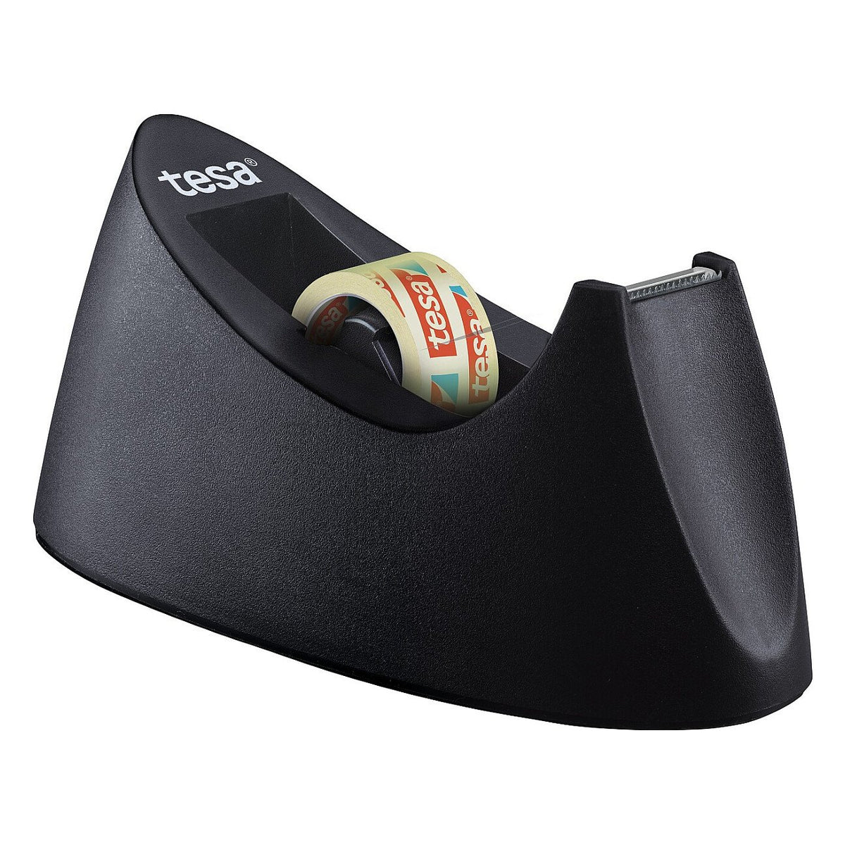 tesafilm Tischabroller Curve + 1 Rolle transparent