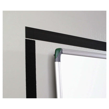 VELCRO Klettband Extra Stark Selbstklebend, Haken & Flausch 50mm x 1m Schwarz