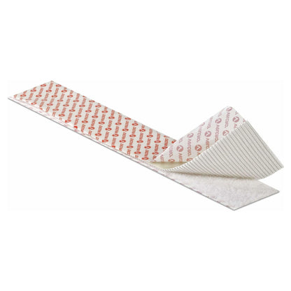 VELCRO Klettband Extra Stark Selbstklebend, Haken & Flausch 50mm x 2.5m Wei