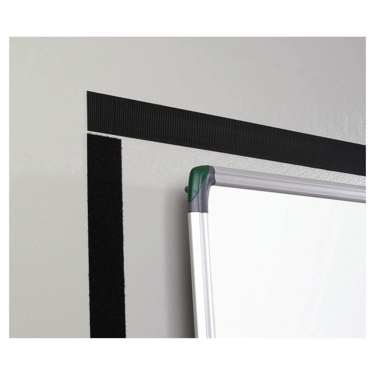 VELCRO Klettband Extra Stark Selbstklebend, Haken & Flausch 50mm x 5m Schwarz