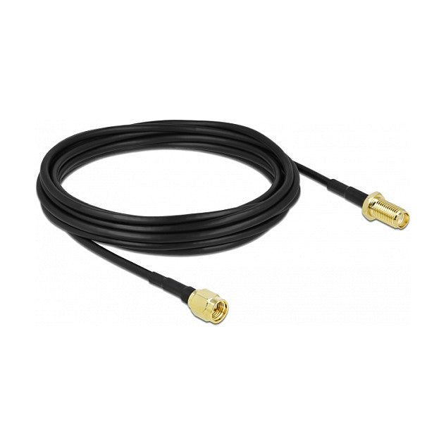 Antennenkabel SMA Stecker zu SMA Buchse LMR/CFD100 5 m low loss
