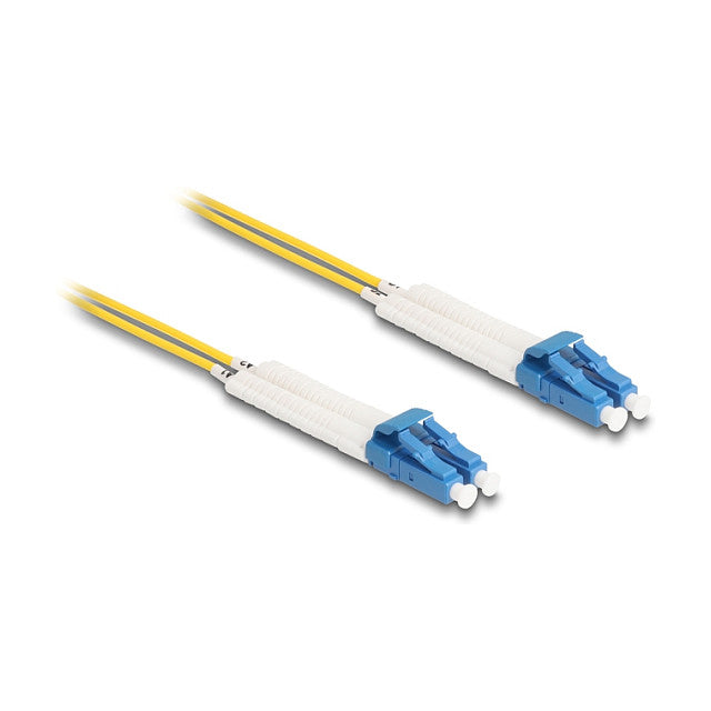 LWL Kabel LC Duplex zu LC Duplex Singlemode OS2 winkelbar 1 m