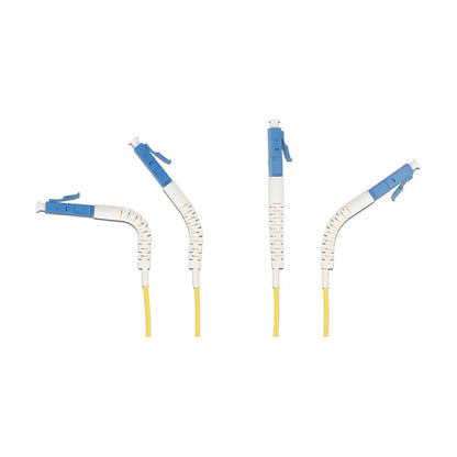 LWL Kabel LC Duplex zu LC Duplex Singlemode OS2 winkelbar 1 m