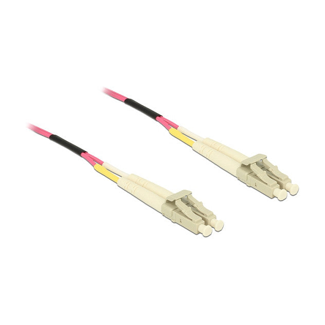 LWL Kabel LC Duplex zu LC Duplex Multimode OM4 50 m