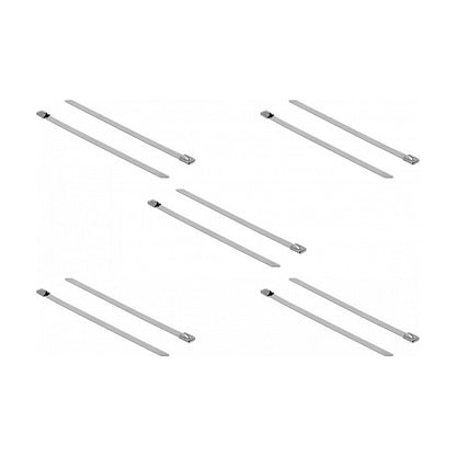 Edelstahlkabelbinder L 400 x B 7,9 mm 10 Stück