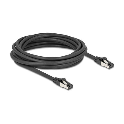 RJ45 Netzwerkkabel Cat.8.1 S/FTP 5 m bis 40 Gbps schwarz