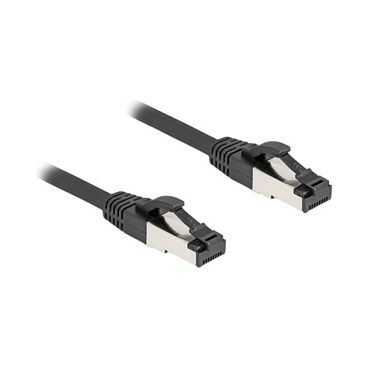 RJ45 Netzwerkkabel Cat.8.1 S/FTP 10 m bis 40 Gbps schwarz