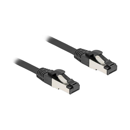 RJ45 Netzwerkkabel Cat.8.1 S/FTP 10 m bis 40 Gbps schwarz