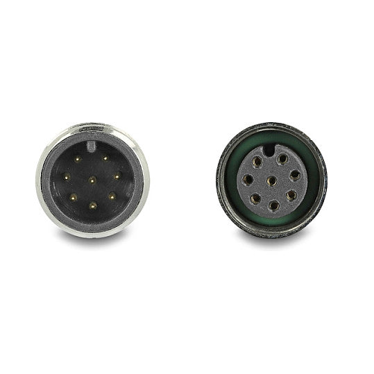 M12 Kabel A-kodiert 8 Pin Stecker zu Buchse PVC 2 m
