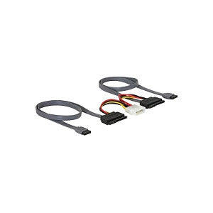 SATA All-in-One Kabel für 2x HDD