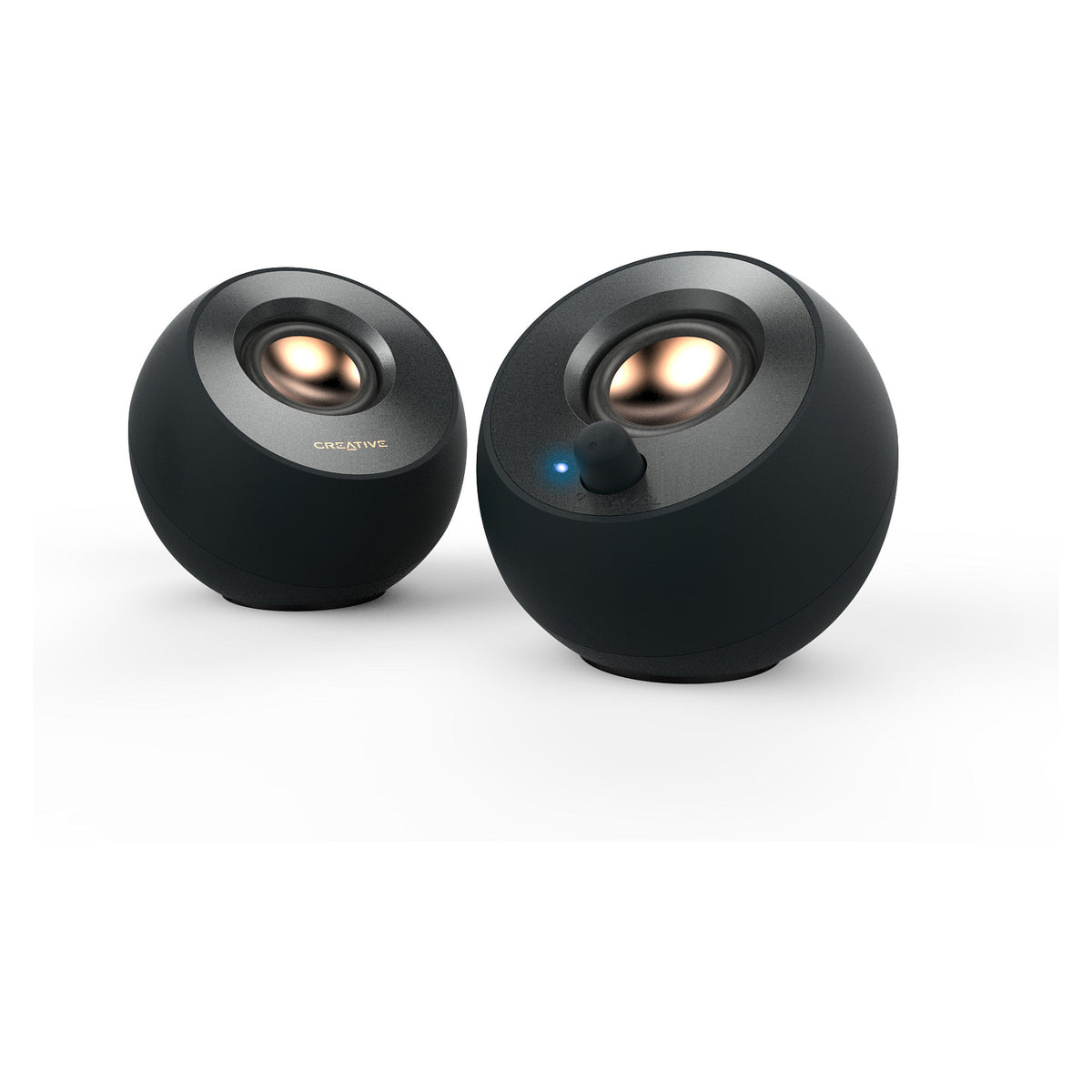 Creative Labs Pebble V2 2.0 (schwarz, Klinke, USB-C)