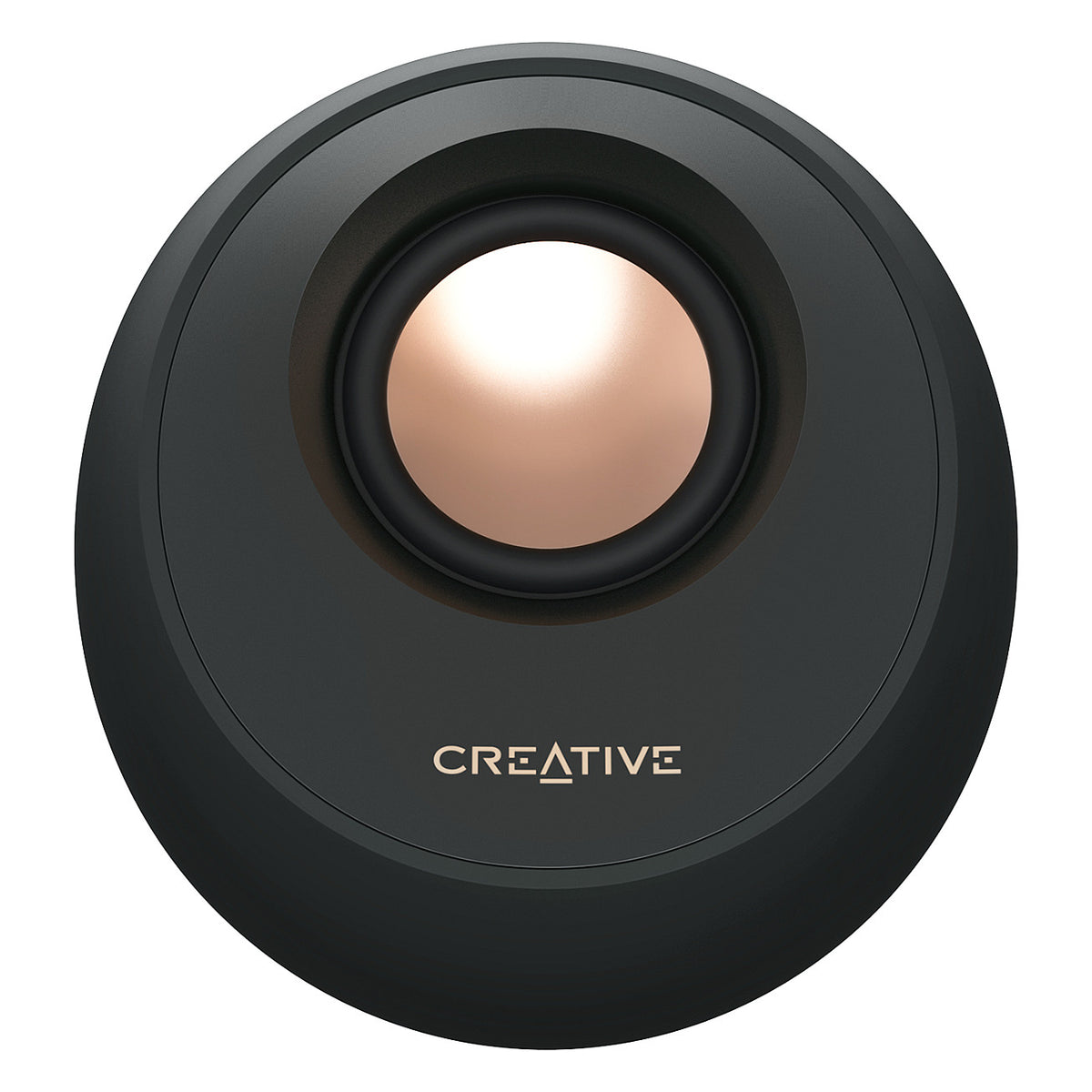 Creative Labs Pebble Pro (schwarz, Klinke, USB-A/C, Bluetooth, Digitalverstrker, RGB-Beleuchtung)