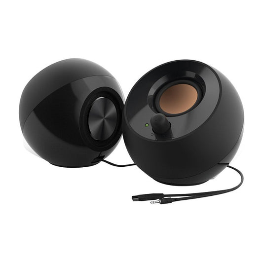 Creative Labs Pebble (schwarz, Klinke, USB)