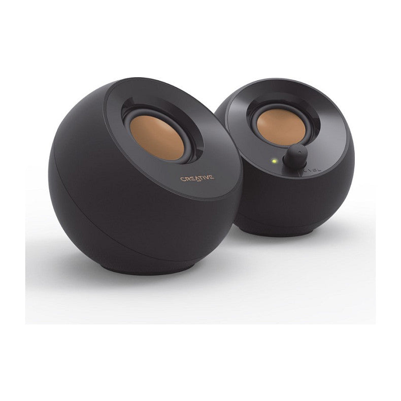 Creative Labs Pebble (schwarz, Klinke, USB)