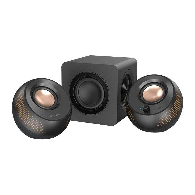 Creative Labs Creative Pebble X Plus - Speaker system - for PC - 2.1-channel - wireless - Bluetooth