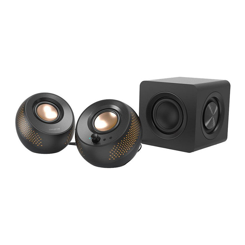 Creative Labs Creative Pebble X Plus - Speaker system - for PC - 2.1-channel - wireless - Bluetooth