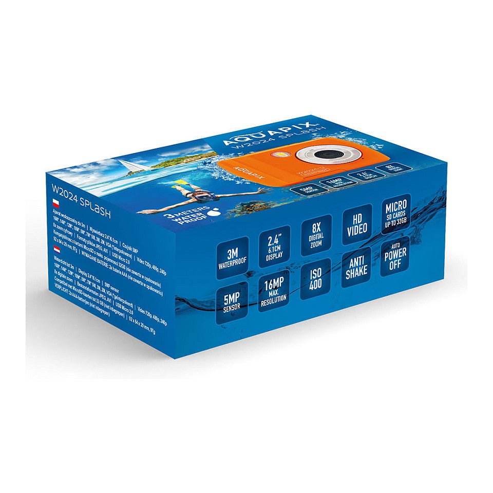 Easypix Aquapix W2024 Splash Orange