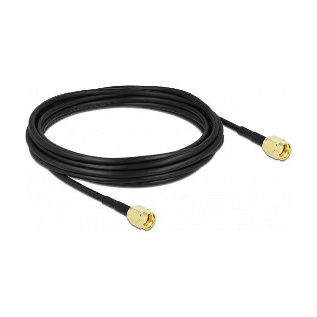 Antennenkabel RP-SMA Stecker zu RP-SMA Stecker LMR/CFD100 5 m low loss