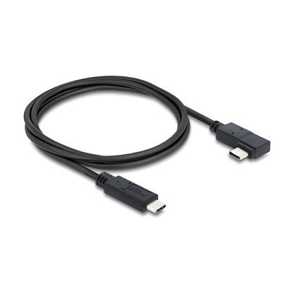 Koaxiales USB 40 Gbps Kabel gewinkelt links / rechts USB PD 3.1 240 W 0,5 m