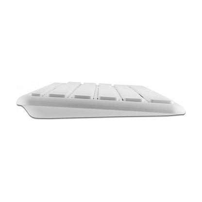 USB Tastatur und Maus Set 2,4 GHz kabellos weiß