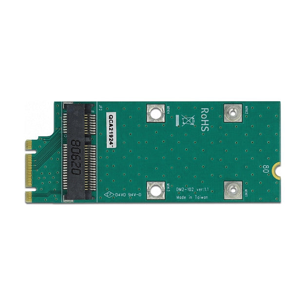 Adapter M.2 Key B+M zu Mini PCIe Slot (PCIe / USB)