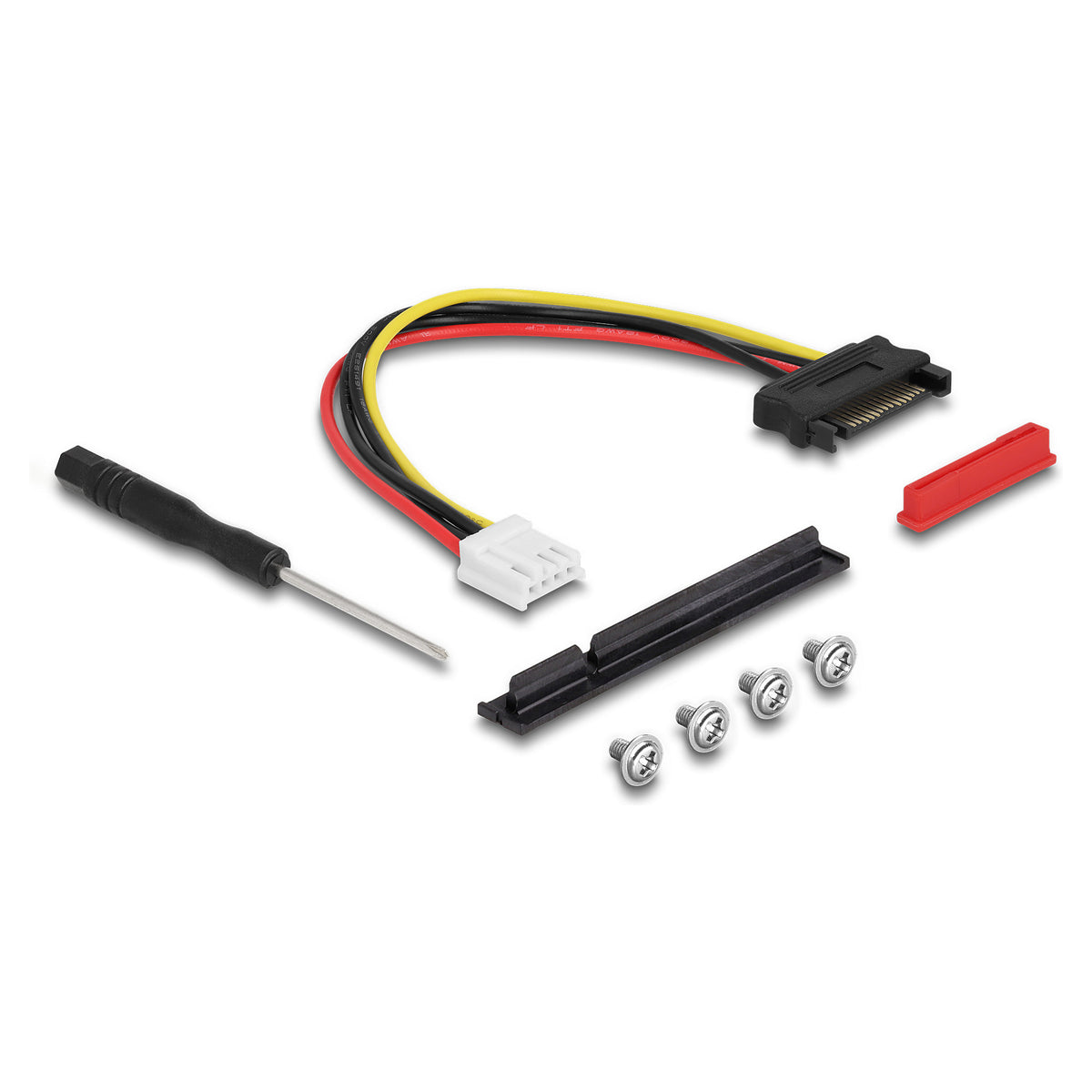 M.2 Key A+E zu PCIe x8 NVMe Adapter gewinkelt mit 20 cm Kabel