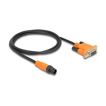 M12 CAN Bus Kabel A-kodiert 5 Pin Stecker zu D-Sub 9 Buchse 1 m