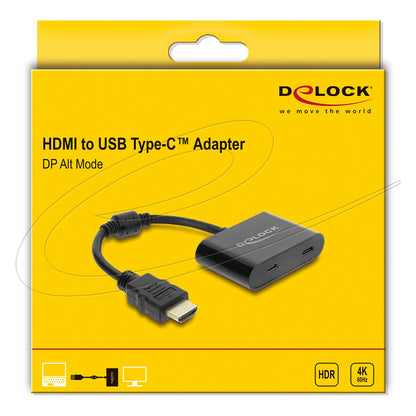Adapter HDMI Stecker zu USB Type-C™ Buchse (DP Alt Mode) 4K 60 Hz