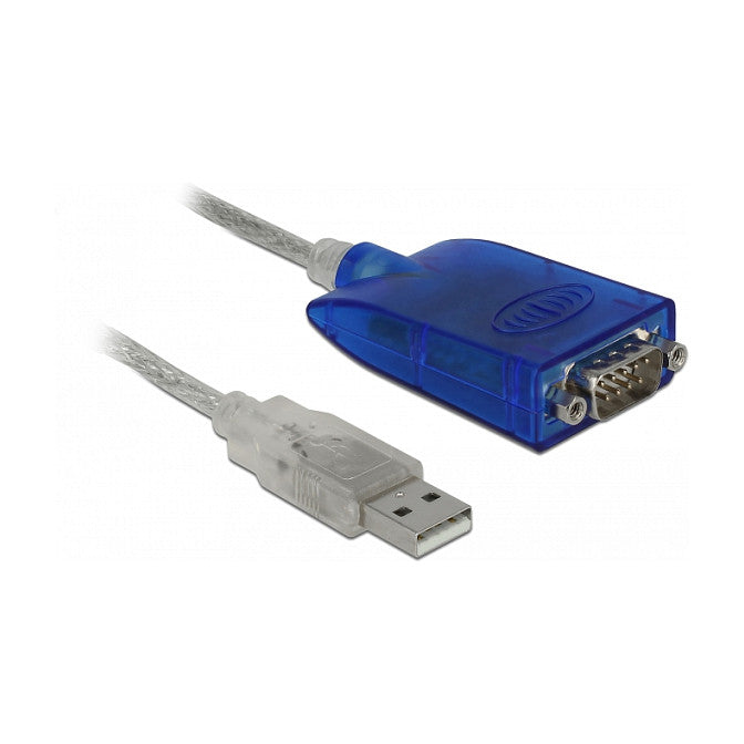Adapter USB Typ-A zu Seriell RS-422/485 DB9 mit Überspannungsschutz 600 W und erweiterter Temperaturbereich