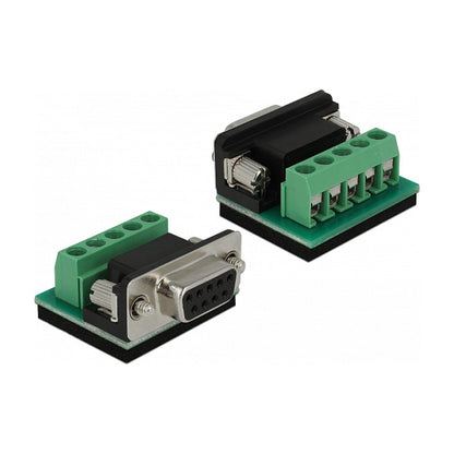 Adapter USB Typ-A zu Seriell RS-422/485 DB9 mit Überspannungsschutz 600 W und erweiterter Temperaturbereich