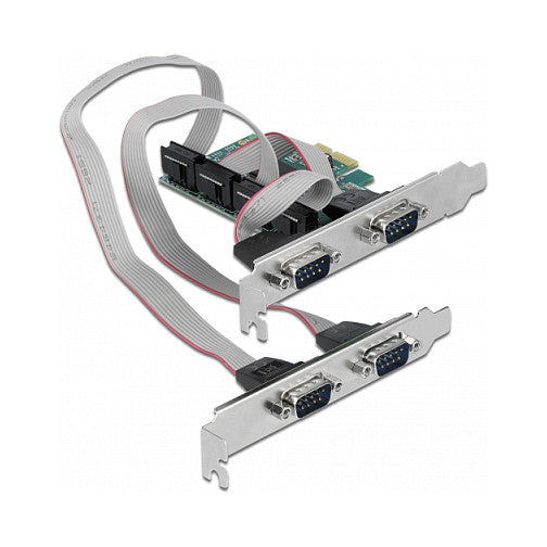 PCI Express x1 Karte zu 4 x Seriell RS-232