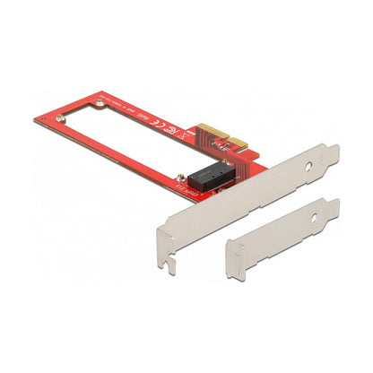 PCI Express x4 Karte zu 1 x EDSFF E1.S Slot - Low Profile Formfaktor